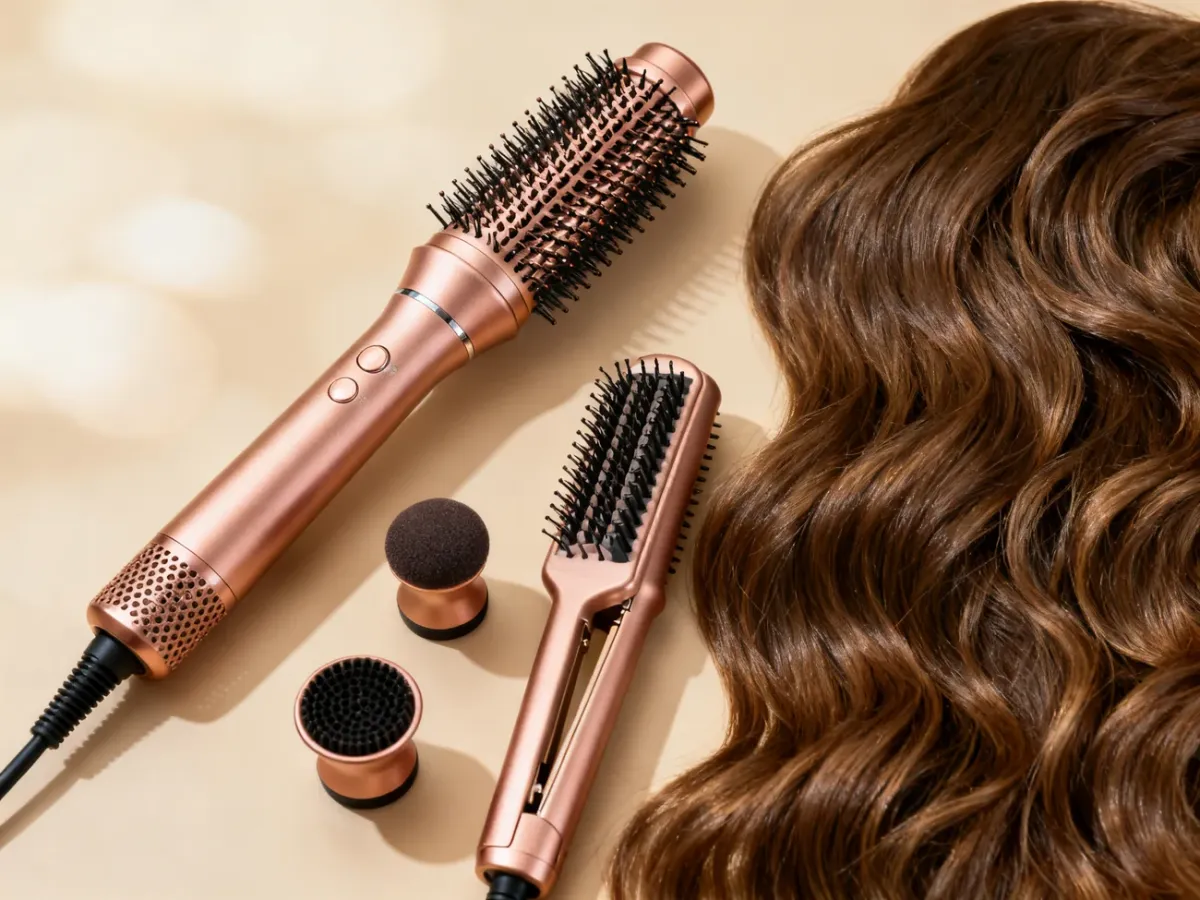 Suszarko-lokówka BaByliss z zestawem końcówek do zwiększania objętości
