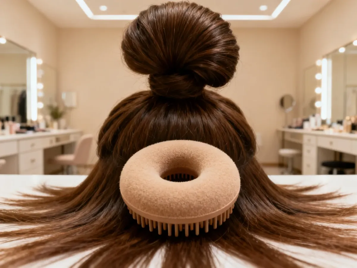 Wypełniacz donut używany do zwiększenia objętości wysokiego koka