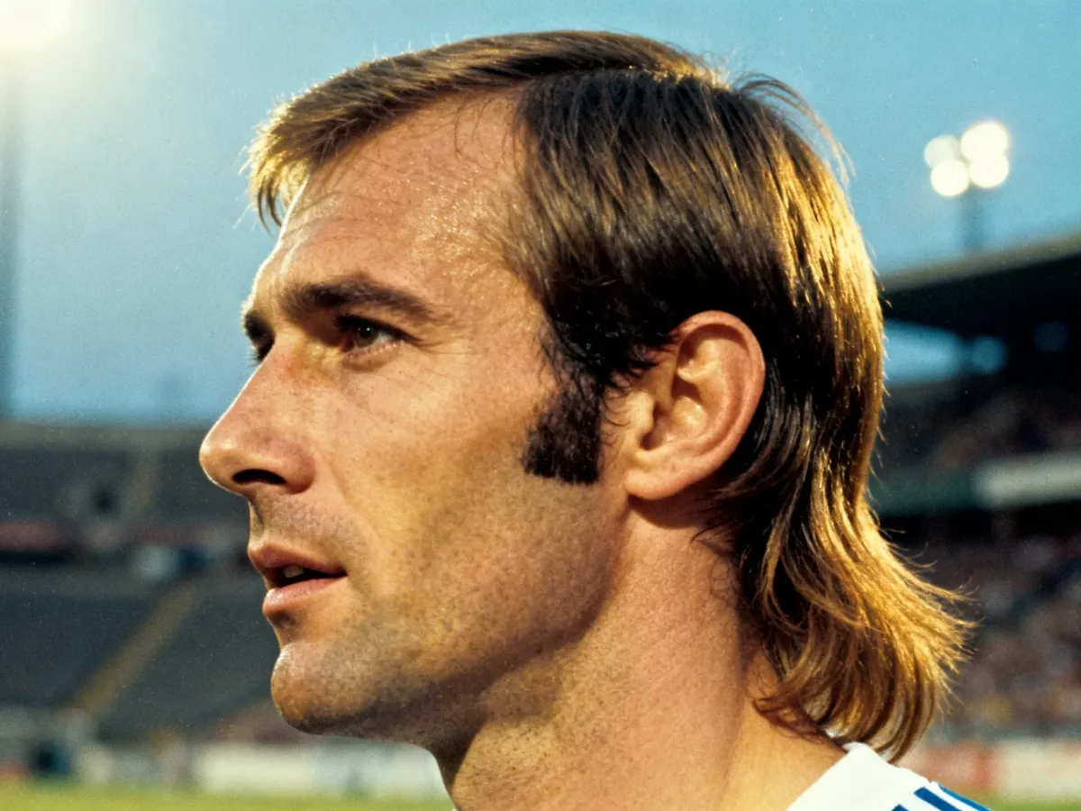 Mullet inspirowany fryzurą dawnego czeskiego piłkarza