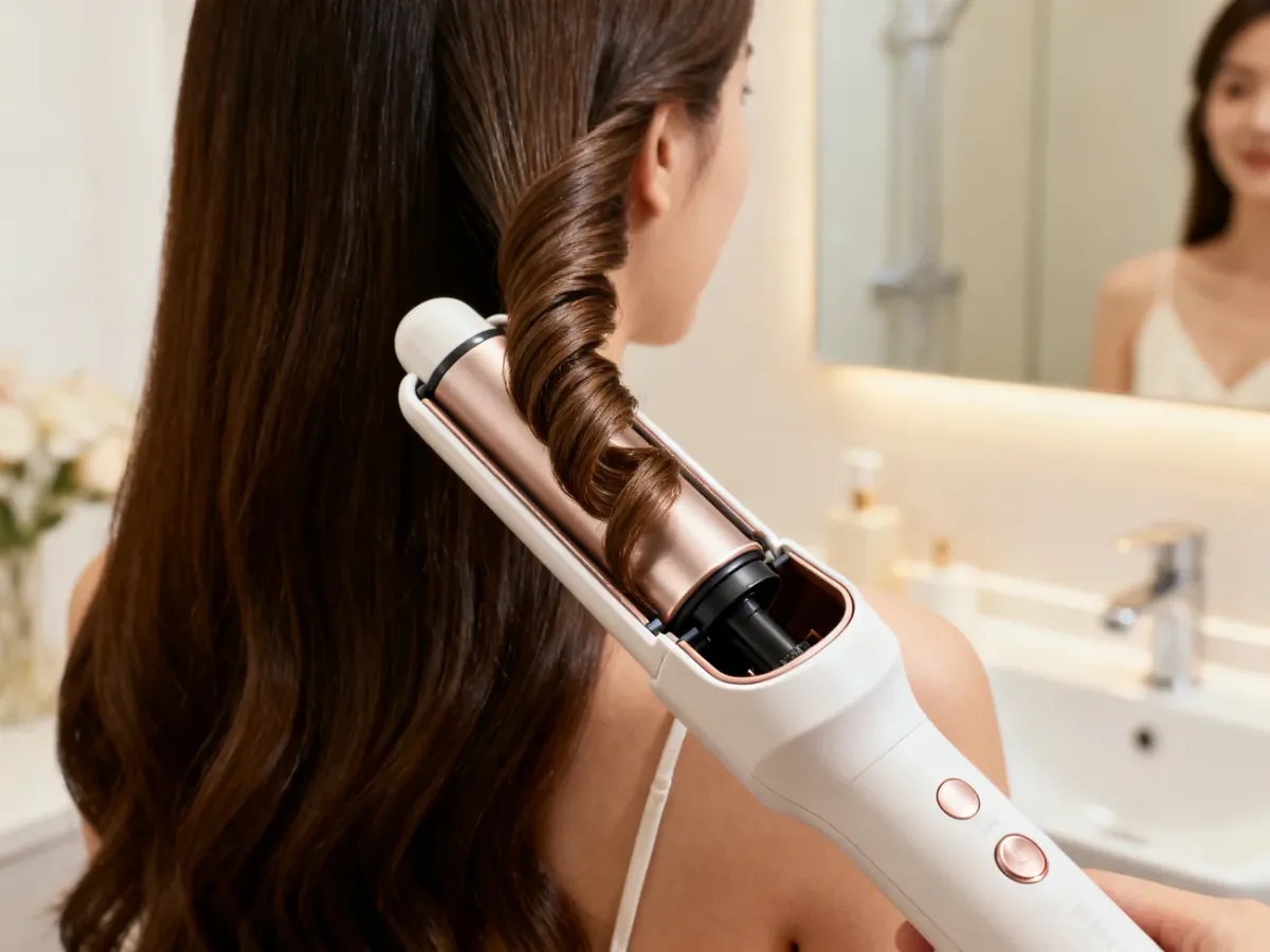 Automatyczna lokówka Philips stylizująca równe loki