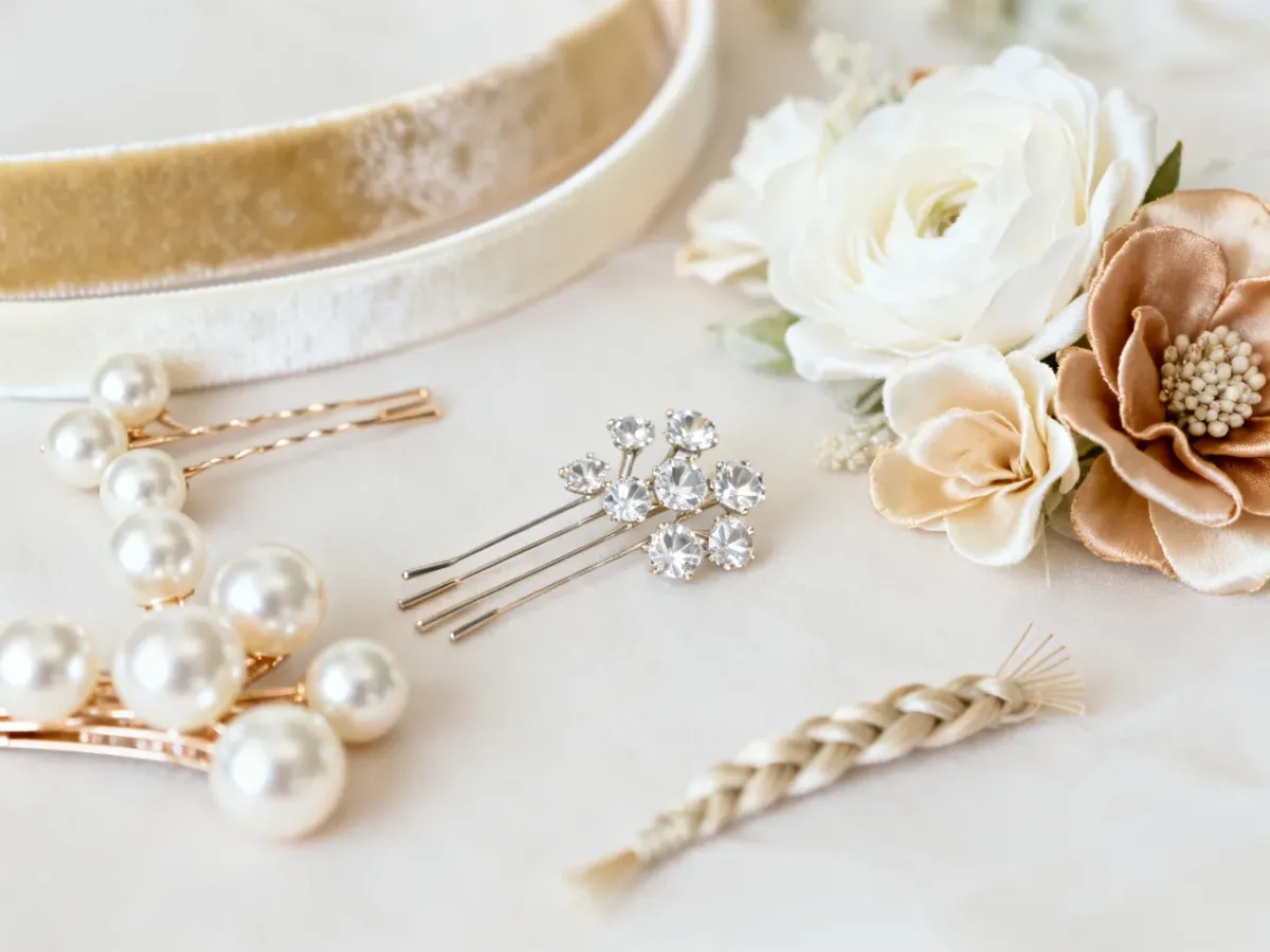 Eleganckie akcesoria do bardzo krótkich fryzur